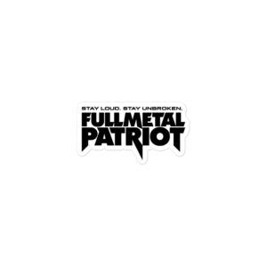 FMP - sticker (black on white)