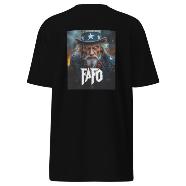 FAFO Uncle Sam - premium heavyweight tee - Image 2