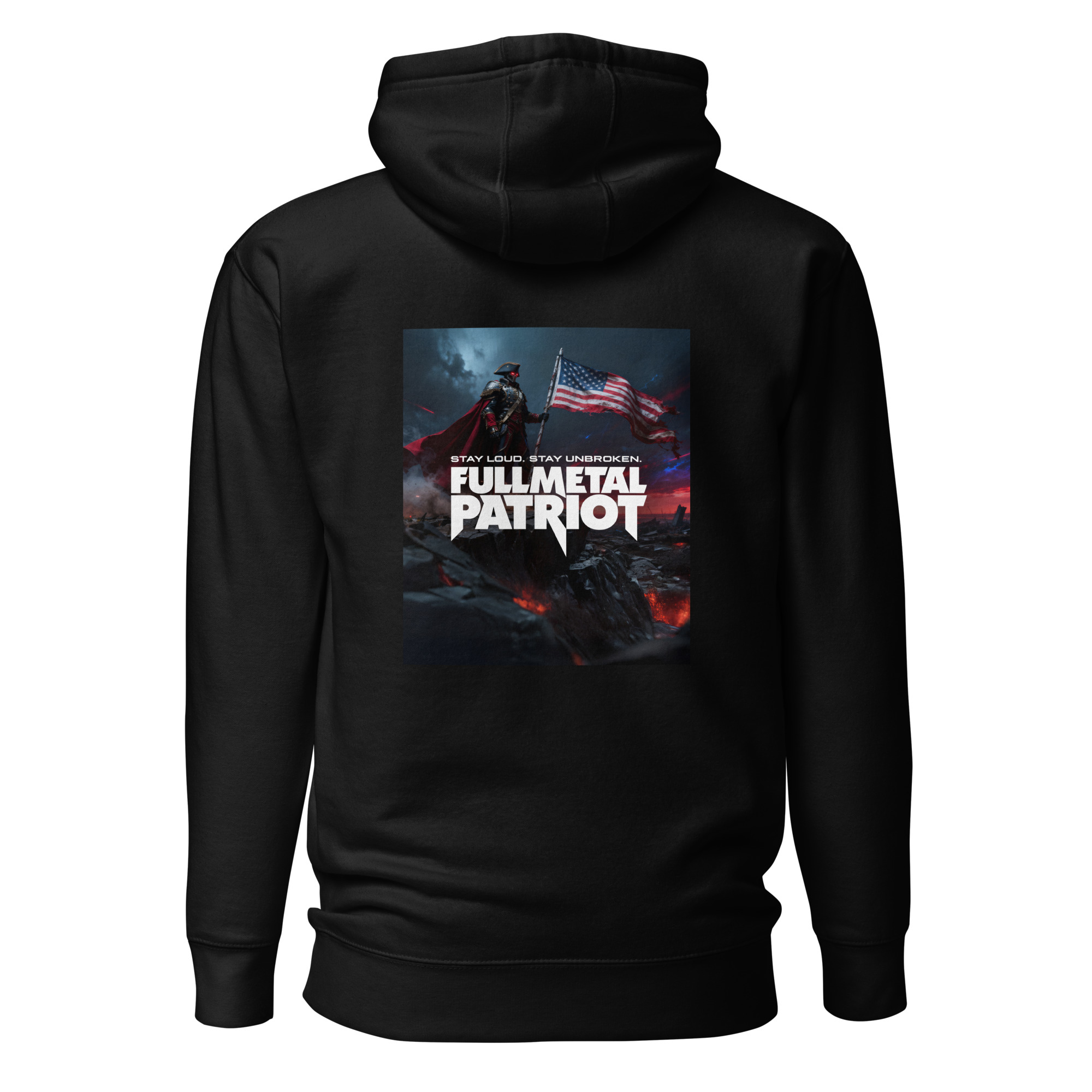 FMP - "The Unbroken" Unisex Hoodie - Image 2